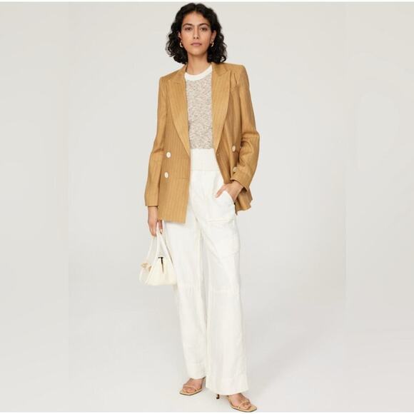 B39 Veronica Beard Parineti Dickey Blazer 0 Preppy Office Academia First Lady - Picture 1 of 13